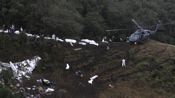 El avión en el que se estrelló el equipo del Chapecoense volaba sin seguro