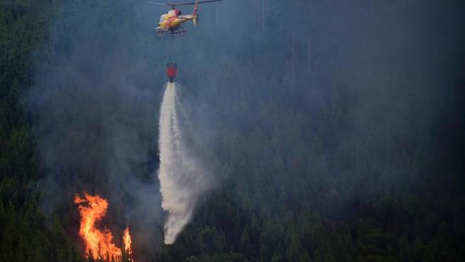 El Gobierno portugués niega que un avión se haya estrellado en la extinción del incendio