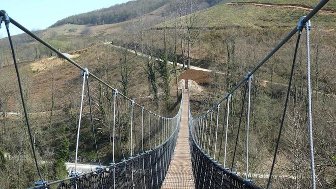 Los vecinos de Igantzi, los primeros en probar las instalaciones de Irrisarri