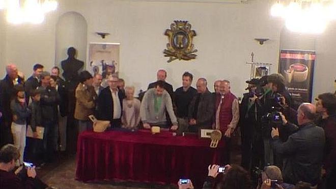 Rubén Trincado abre la nueva campaña del queso Idiazabal