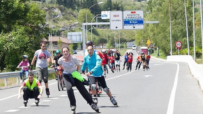 Siete kilómetros de Ziklobia entre Donostia y Hernani