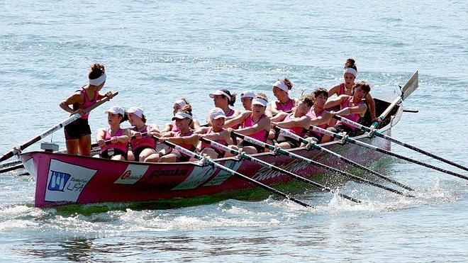 Siete candidatas para tres plazas en la liga femenina de remo