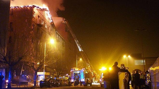Seis meses después del fuego