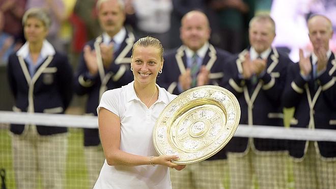 Kvitova conquista su segundo Wimbledon ante Bouchard