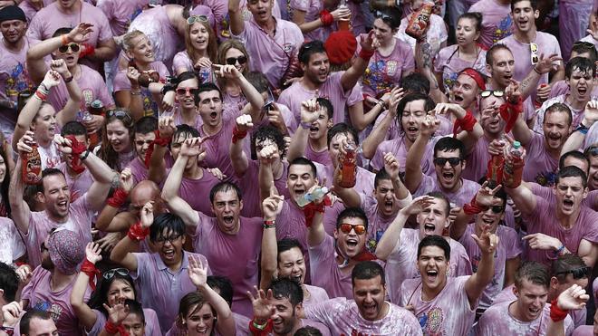 Pamplona ya está de fiesta