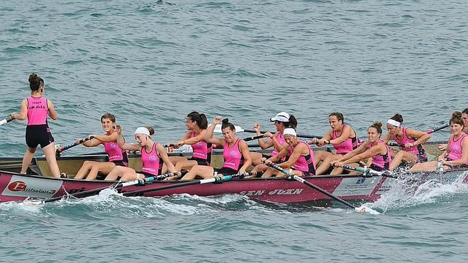 Apabullante victoria de San Juan, que vuela en popare en Ondarroa