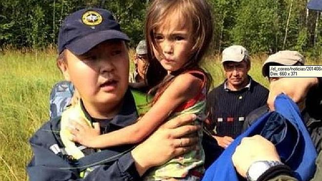Una niña sobrevive tras pasar 11 días desaparecida en un bosque de Siberia