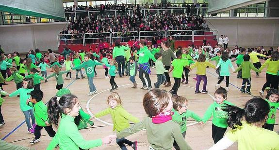 Astigarragak gogoz ospatu zuen atzo Euskararen Nazioarteko Eguna