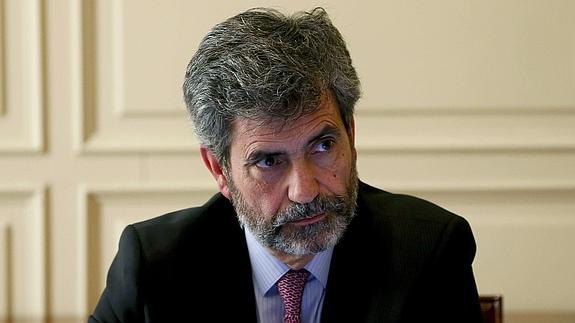 El presidente del Supremo asegura que una filtración judicial permitió la fuga de Plazaola