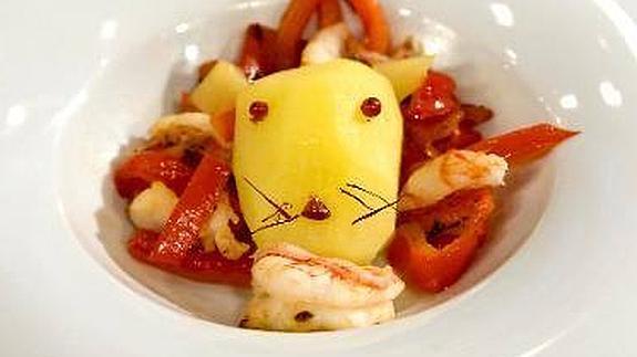 El 'león come gamba' vale la primera expulsión de MasterChef y el éxito en las redes