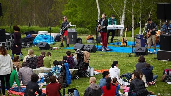 Musika Parkean aplaza su sesión de mañana al 2 de mayo por la previsión de lluvia