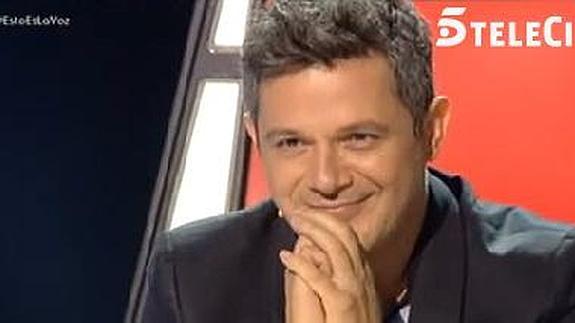 'La Voz': Alejandro Sanz se pone «moñas»