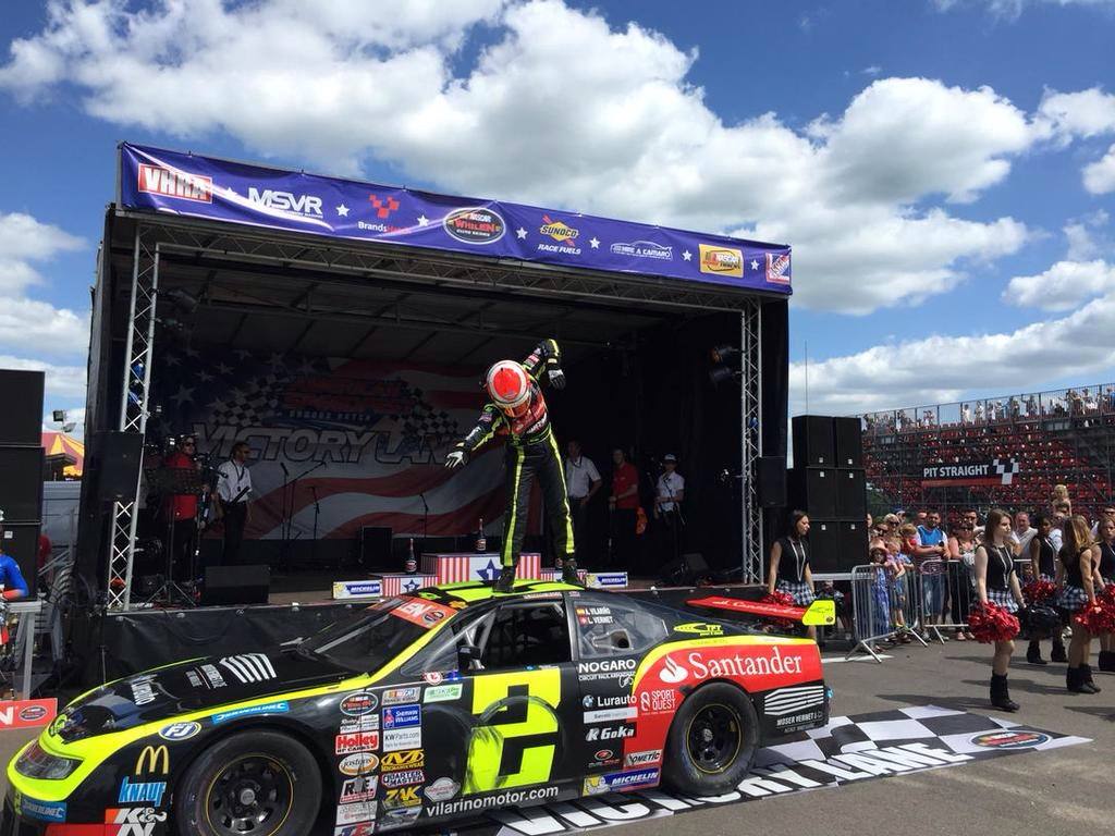 Vilariño aumenta su ventaja en la EuroNascar tras una nueva victoria