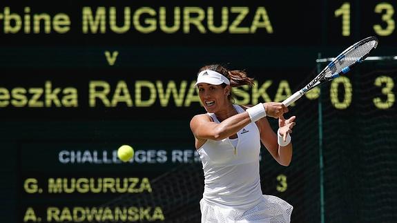 Muguruza: «Una final ante Serena es el mayor reto que se puede tener»