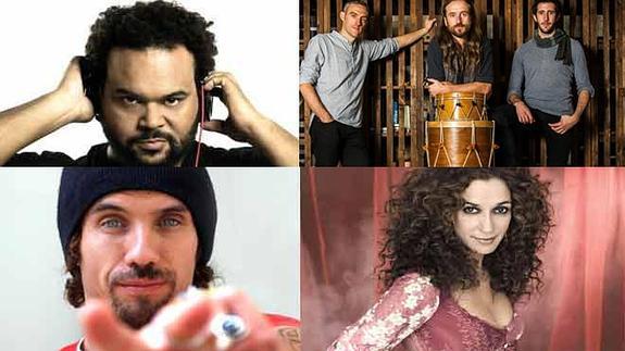 Rosario, Carlos Jean, Macaco, Berri Txarrak y Kalakan actuarán en la Semana Grande