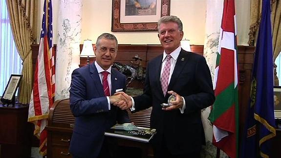 Euskadi y Idaho crearán un grupo de colaboración empresarial y cultural