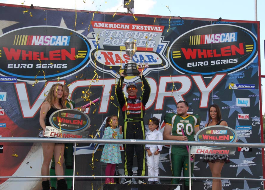 Ander Vilariño logra su tercer anillo en la EuroNASCAR
