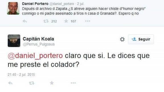 Imputado un tuitero por mofarse de una víctima de ETA asesinada en Granada