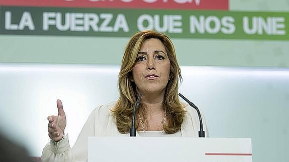 Susana Díaz sobre el Cupo vasco: «Habría que modularlo, reciben más dinero que otras comunidades»