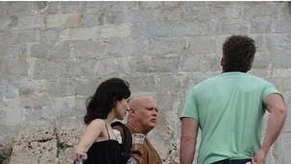 Un personaje muerto de 'Juego de tronos', en el rodaje