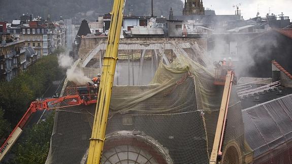 El PSE asegura que la Sade repondrá la cúpula del Bellas Artes