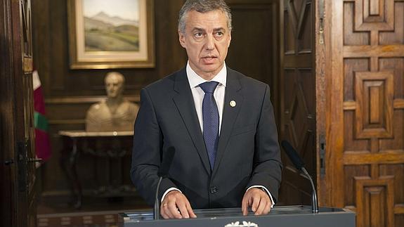 Urkullu afirma que no le gustaría que Rajoy repitiese como presidente