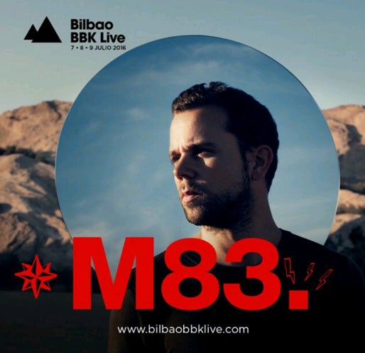 La banda francesa M83 también estará en el Bilbao BBK Live 2016