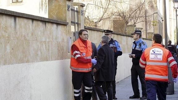 Cuatro niños y una profesora heridos cuando asaban castañas en una guardería de Salamanca