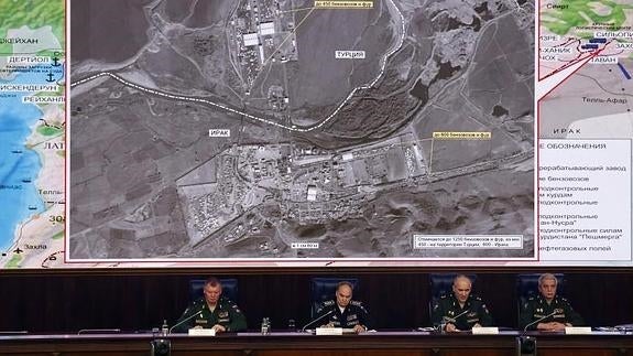 Rusia acusa directamente a Erdogan y a su familia de tráfico de petróleo con el Estado Islámico