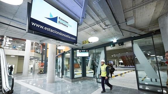 La estación de autobuses de Donostia se inaugurará el día 6