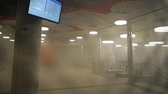 La estación de autobuses supera la prueba de humos de los bomberos