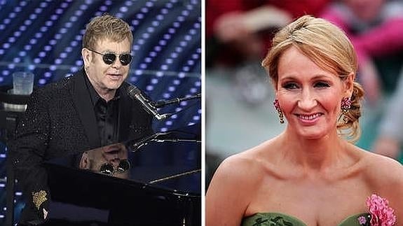 Elton John y J.K. Rowling, los famosos británicos que más donaron en 2015