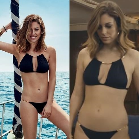 Blanca Suárez adelgaza por arte del Photoshop