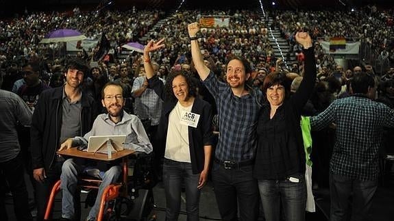 Iglesias dice en Barakaldo que «España es un país de países»