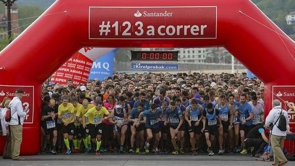 Robin, Eroski y Grupo IMQ, triunfadores en la Carrera de Empresas
