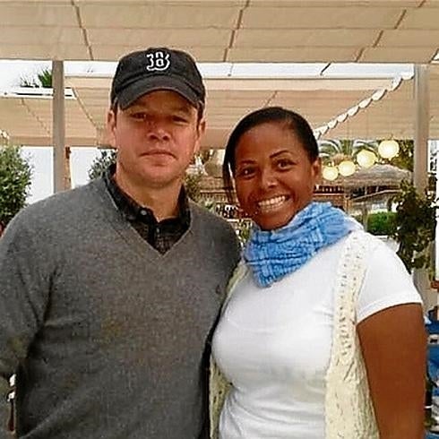 Matt Damon, de juerga en Alicante