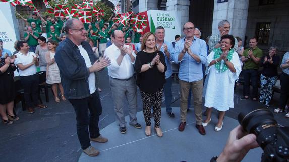 Ortuzar advierte de que la «estrategia» de PP, PSOE, C's y Podemos «nos aboca a unas terceras elecciones»