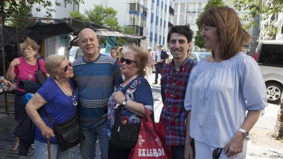 Mendia: «La campaña está descubriendo la cara real del PP y Podemos»