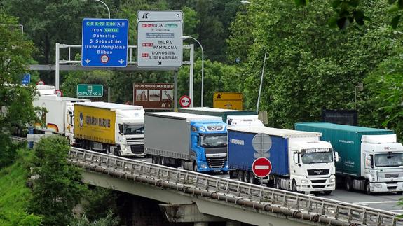 Nueva jornada de retenciones en Biriatou