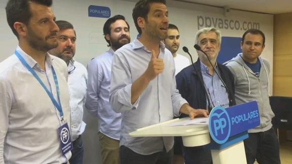 Elecciones generales 2016: Sémper destaca que el PP es el único que crece en Gipuzkoa pese a no sacar escaño