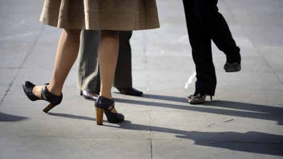 Cuidado con el taconazo