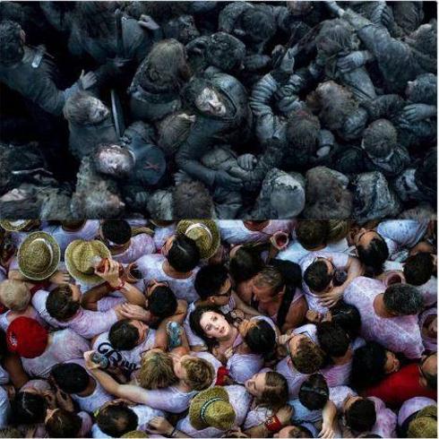 Cuando el chupinazo de Sanfermines se convierte en una batalla de Juego de Tronos