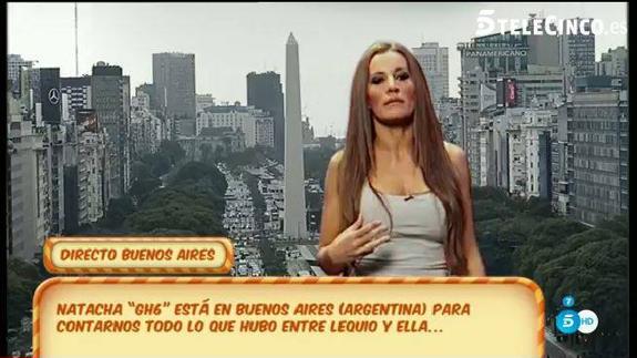 Natacha: «Tuve un encuentro con Lequio y me dio una compensación de 6.000 euros»