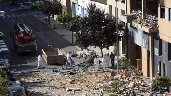 El fallecido de Tudela podría haber estado manipulando sustancias químicas antes de la explosión