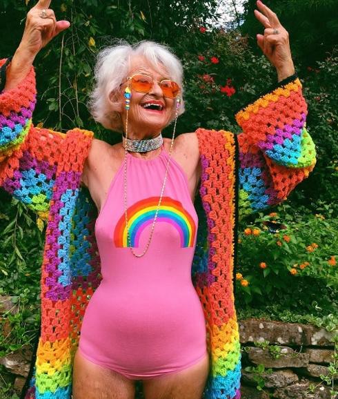 La reina de Instagram tiene 88 años
