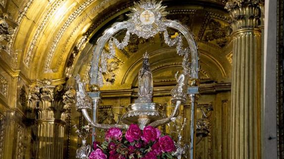 La virgen del Coro, la figura que pocos pueden ver