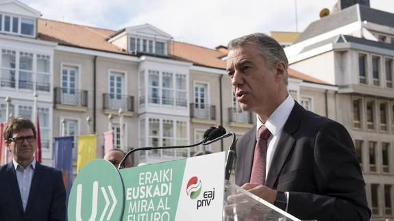 Elecciones vascas: Urkullu propone pactar con el Estado el reconocimiento de Euskadi como nación de forma «legal» y sin «rupturas»