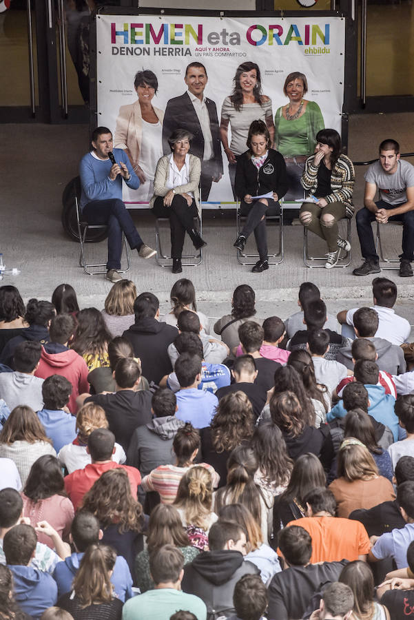 Elecciones vascas: Otegi reprocha a Podemos que rechace un tripartito con EH Bildu y PNV