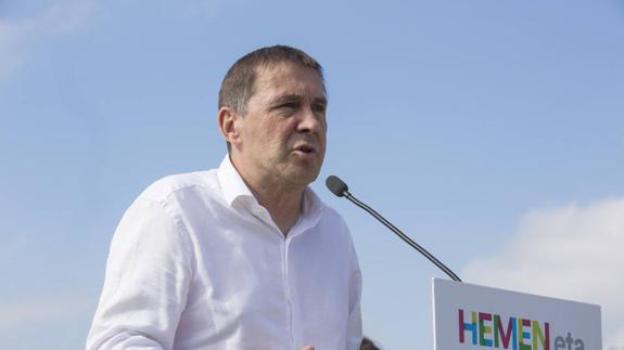 Elecciones vascas: Otegi reitera su oferta a PNV y Podemos para avanzar hacia una «república vasca»