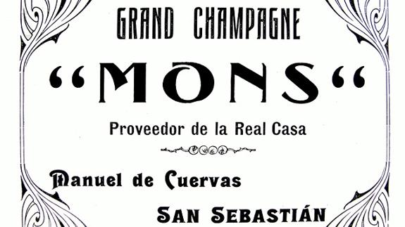 Mons, el champán donostiarra más universal